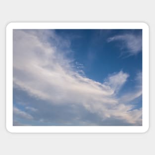 Tranquil cloudscape Sticker